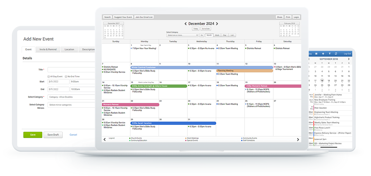 CalendarWiz, a shareable calendar app