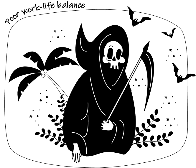 Lack of work-life balance